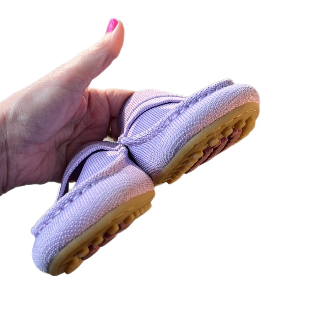 EUC $159 Rothy's The Driver Soft Loafer Slip-On Orchid Purple Size 8 - Picture 7 of 12